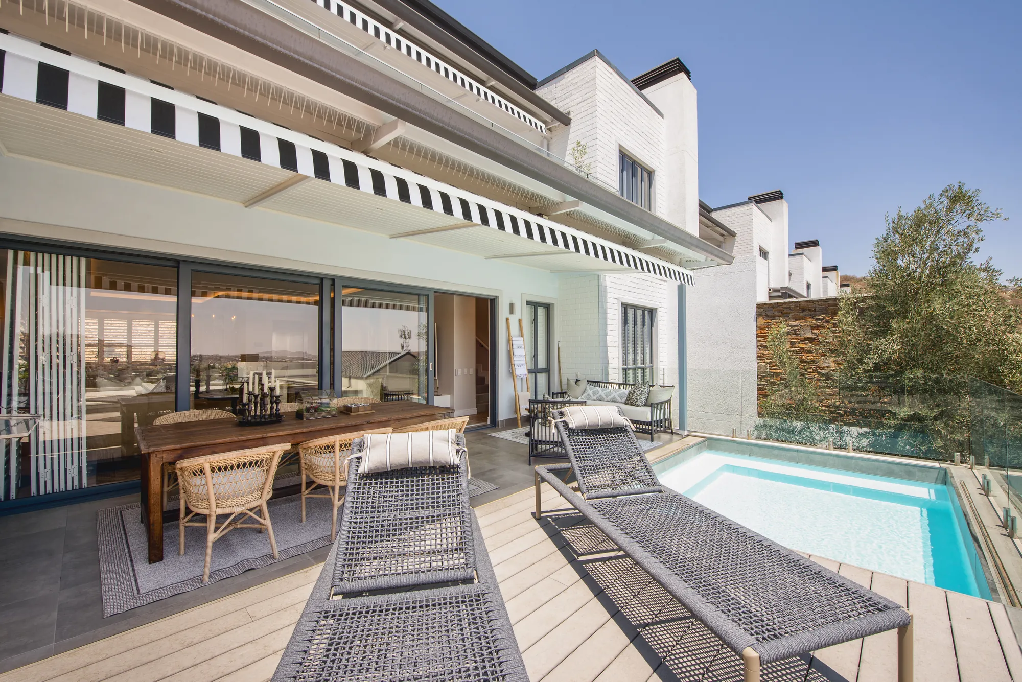 The Weinberg Urban Pods — two three-storey suites in Windhoek, stocked before you arrive.
